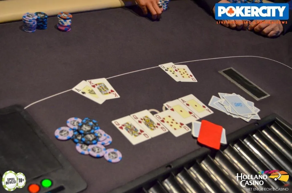Bust Marcel Goldenbelt tegen Chad Firitai | 2018/03 - Rotterdam Poker Series - €770 NLHE Main Event