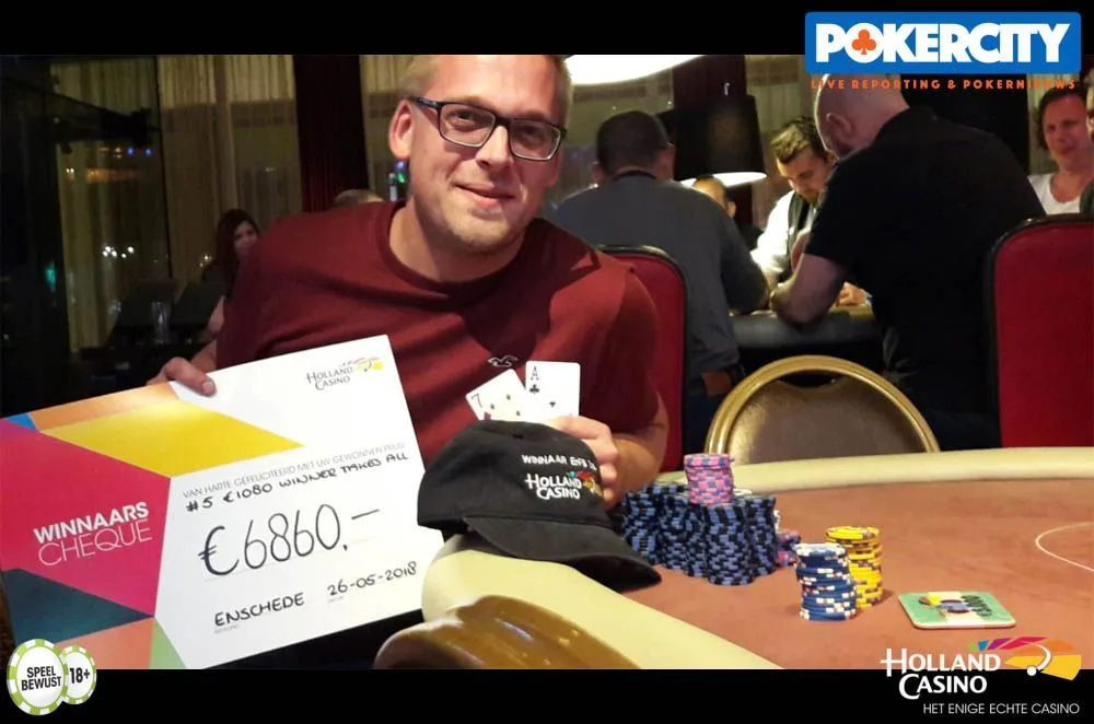 2018/05 - Enschede Poker Series - €1080 NLHE Winner takes all