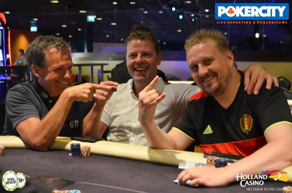 Jan Jansma en Jan Bronkhorst gunnen het België | 2018/07 - Venlo Poker Series - €780 Main Event