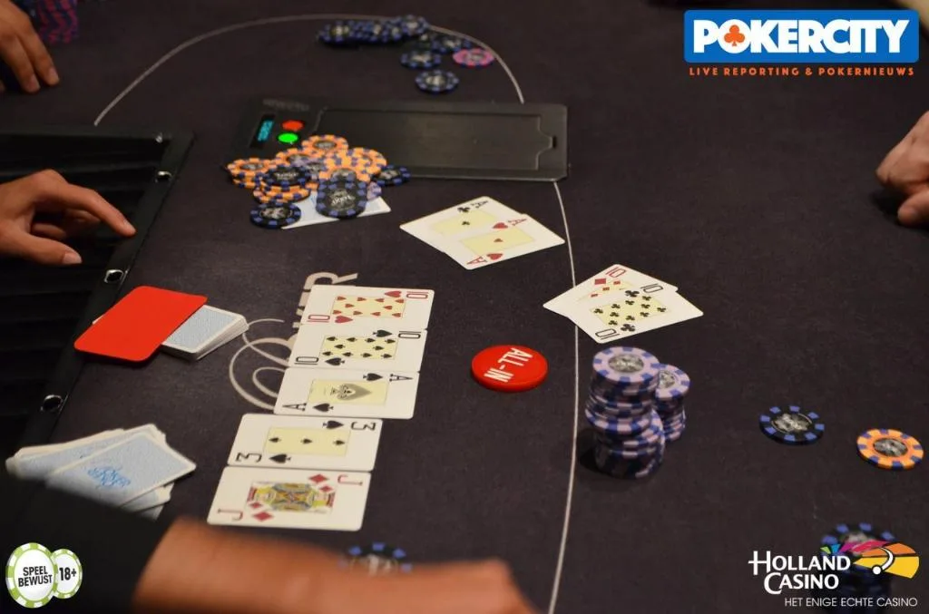 Jer El Salsero geeft Marcel Schouten een bad beat van jewelste!! | 2018/08 - WSOP Circuit Rotterdam - €1.650 WSOP Circuit Main Event - RING
