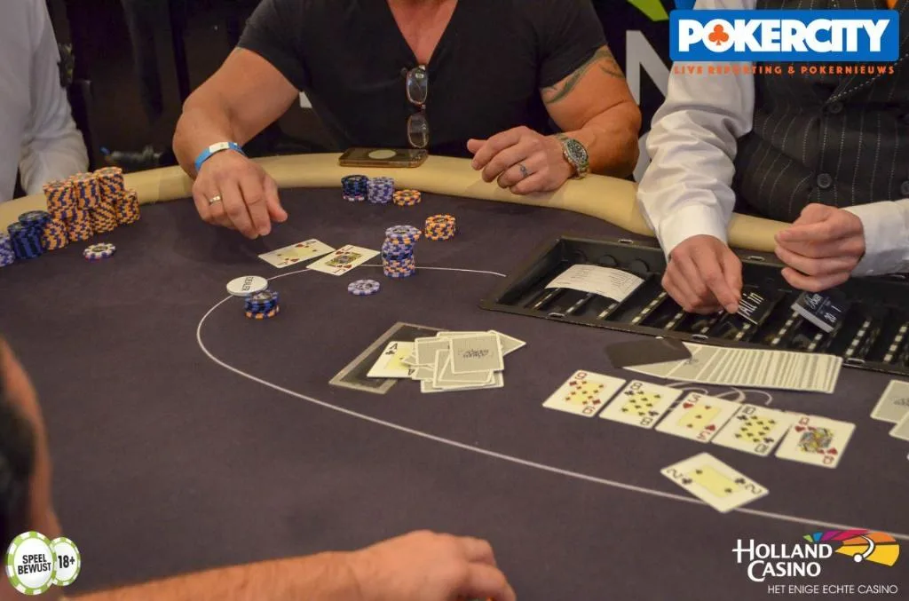Straight voor Marcel Schouten | 2018/09 - Utrecht Poker Series - €560 NLHE Main Event