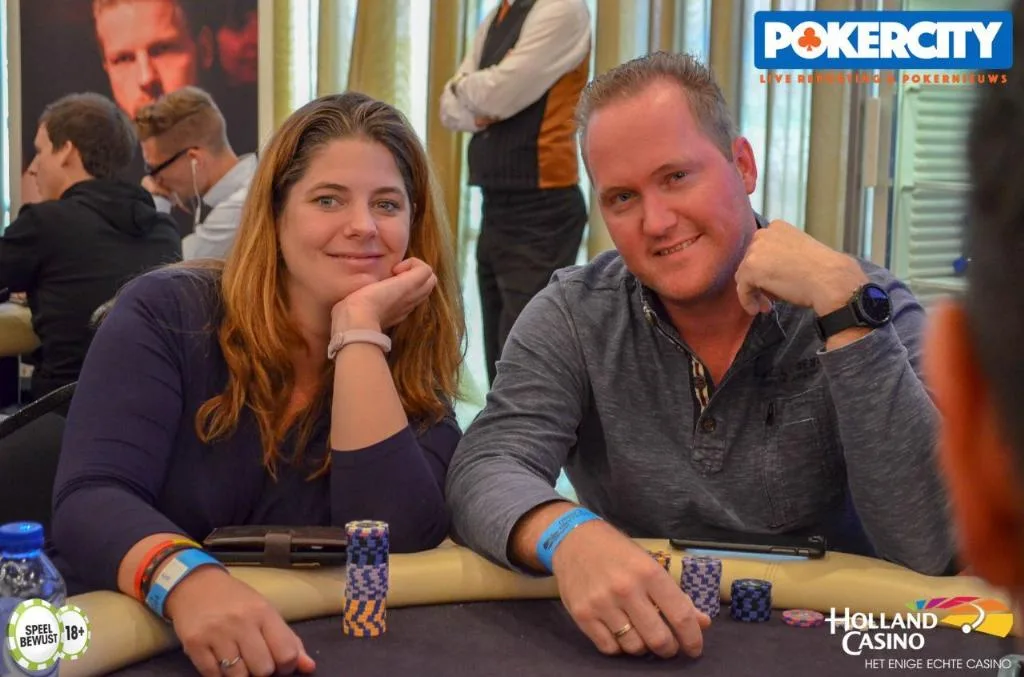 Ryanne van der Wiele & Marcel Kamminga | 2018/09 - Utrecht Poker Series - €560 NLHE Main Event