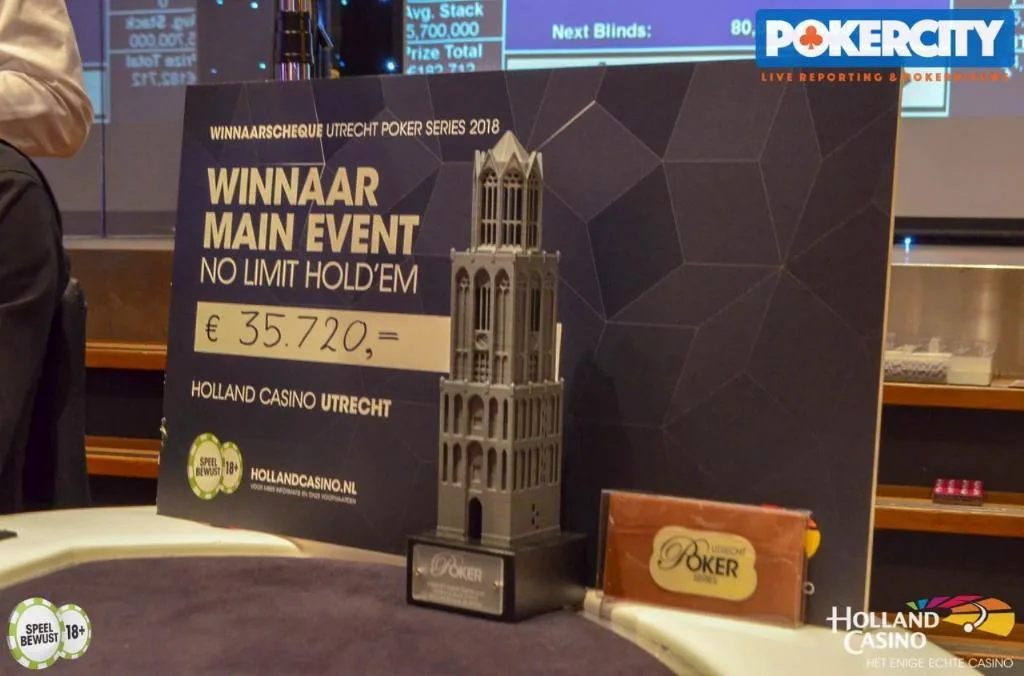 2018/09 - Utrecht Poker Series - €560 NLHE Main Event
