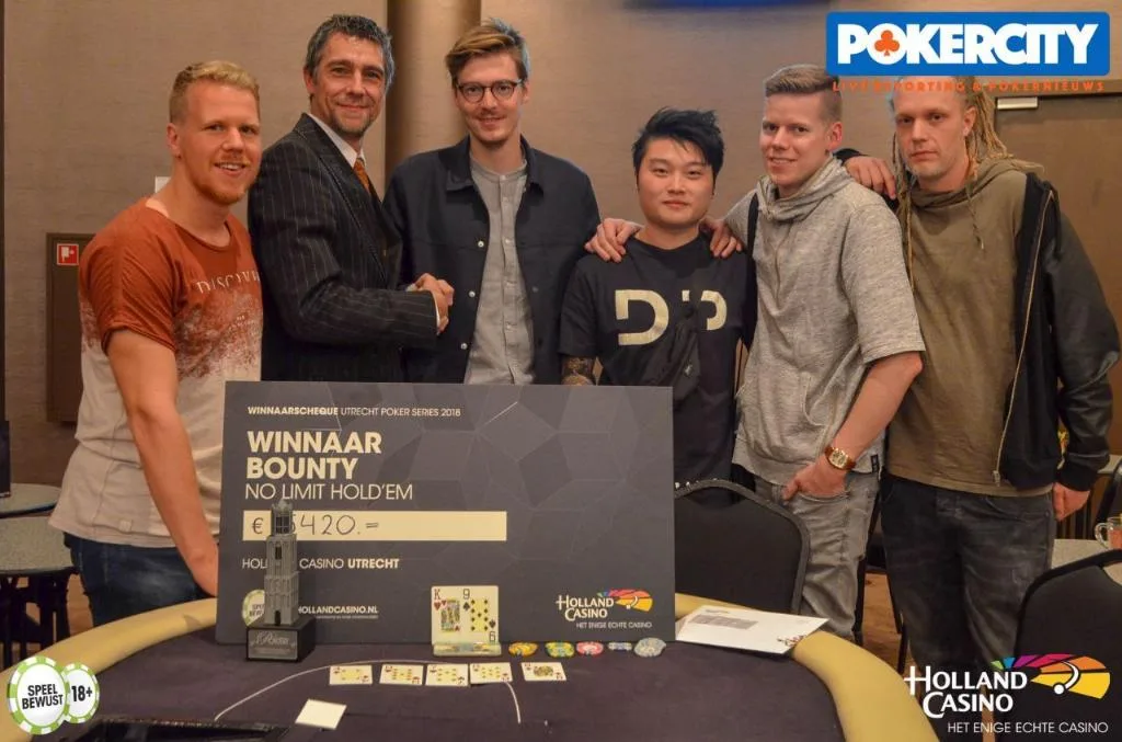 Sidney Steinmann | 2018/09 - Utrecht Poker Series - €340 NLHE Bounty