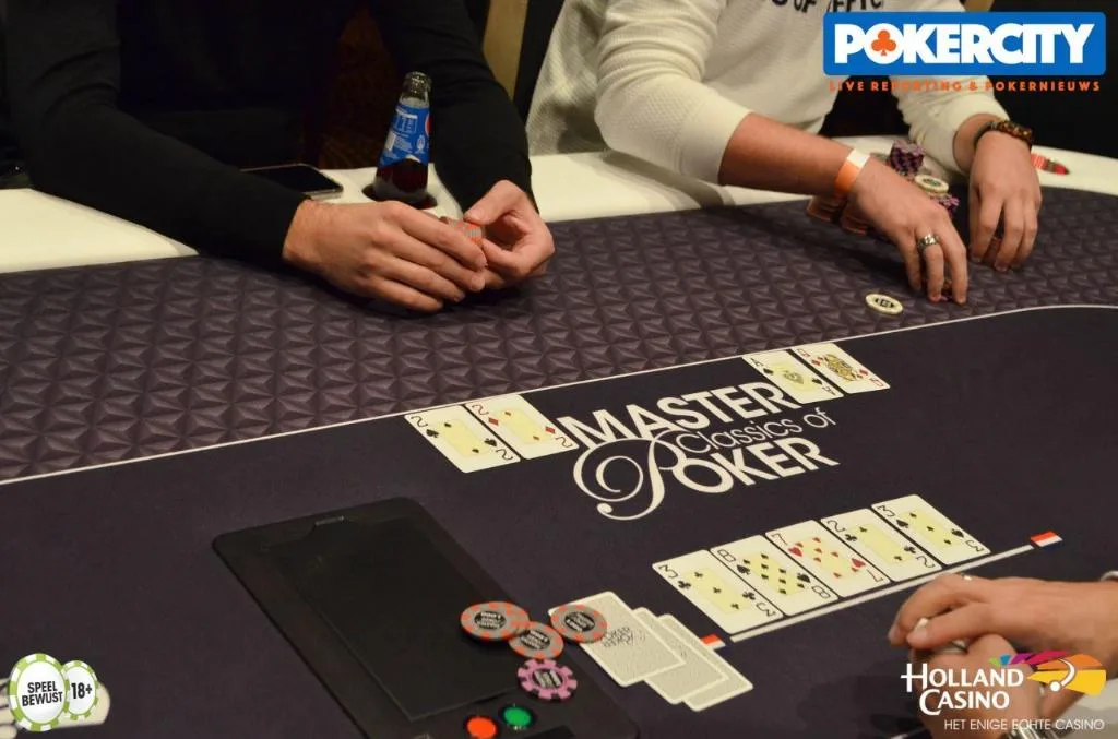 Bert van Doesburg dubbelt tegen Sven Kersten | 2018/11 - Master Classics of Poker - €550 Single Re-entry