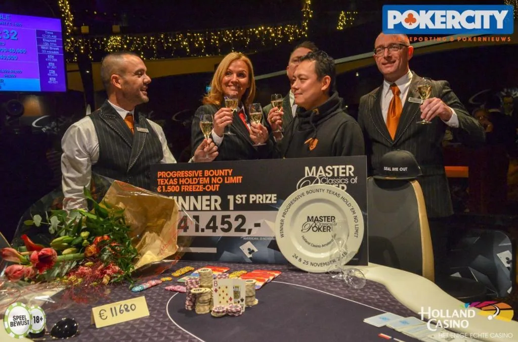 2018/11 - Master Classics of Poker - €1.600 NLHE Progressive Bounty