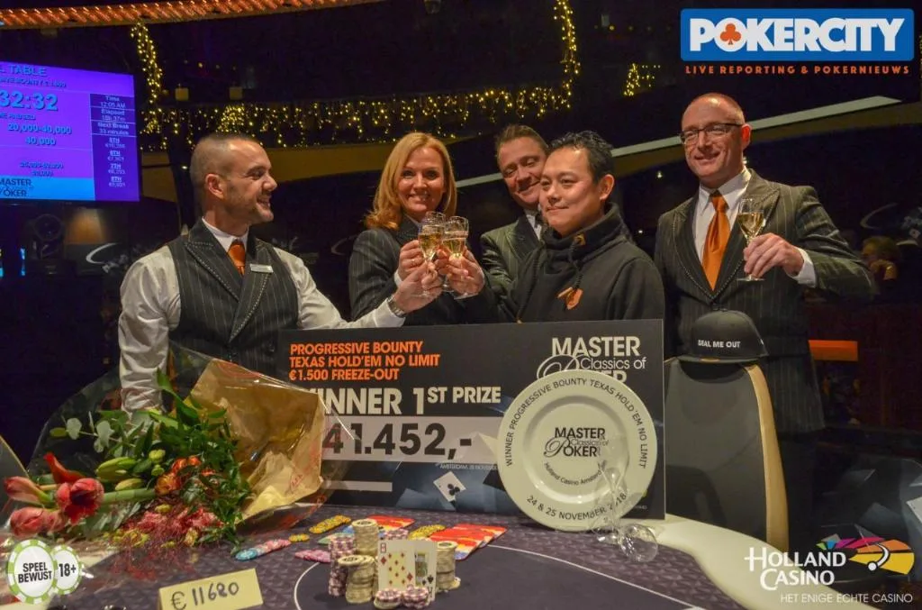 2018/11 - Master Classics of Poker - €1.600 NLHE Progressive Bounty
