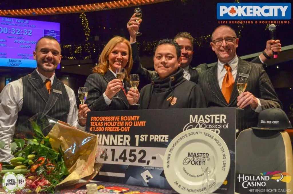 2018/11 - Master Classics of Poker - €1.600 NLHE Progressive Bounty