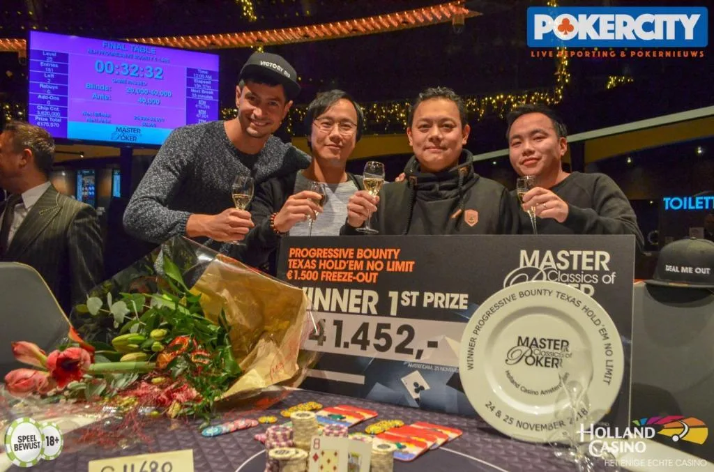 2018/11 - Master Classics of Poker - €1.600 NLHE Progressive Bounty