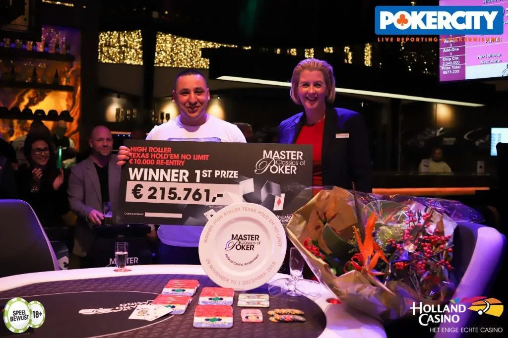 2018/11 - Master Classics of Poker - €10.300 High Roller Re-entry