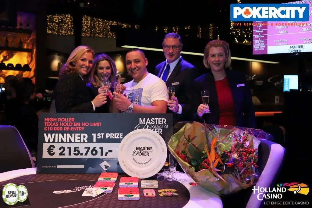 2018/11 - Master Classics of Poker - €10.300 High Roller Re-entry