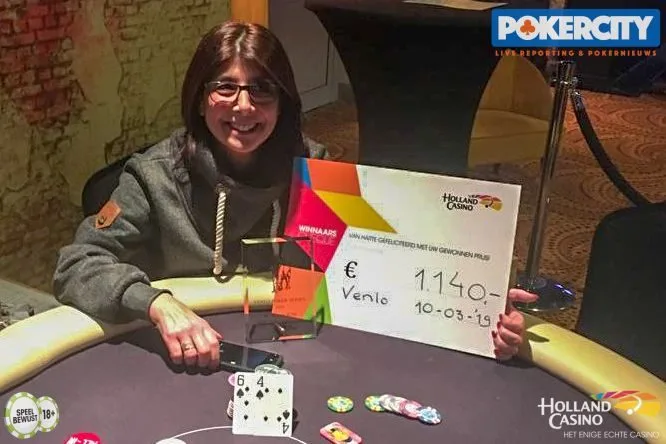 © 2026 Pokercity | Winnaar €220 NLHE Turbo: Zerrin Billir | 2019/03 - Venlo Poker Series - €220 NLHE Turbo Winnaar €220 NLHE Turbo: Zerrin Billir | 2019/03 - Venlo Poker Series - €220 NLHE Turbo