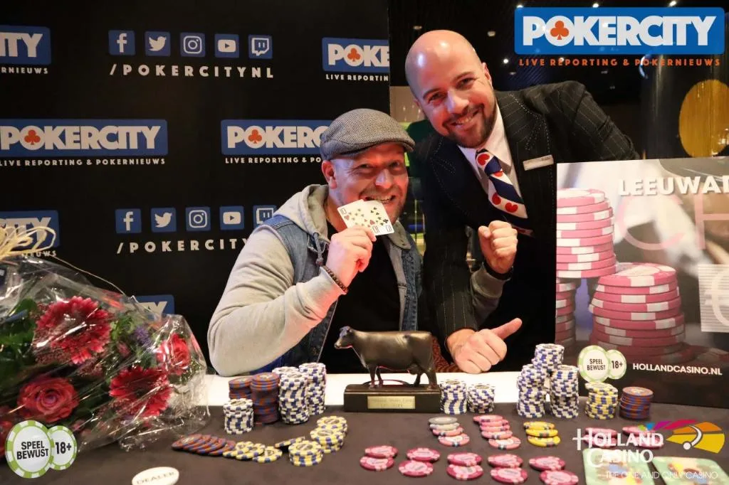 © 2026 Pokercity | Winnaar €440 NLHE Main Event: Raúl van Boxtel | 2019/09 - Leeuwarden Poker Series - €440 NLHE Main Event Winnaar €440 NLHE Main Event: Raúl van Boxtel | 2019/09 - Leeuwarden Poker Series - €440 NLHE Main Event