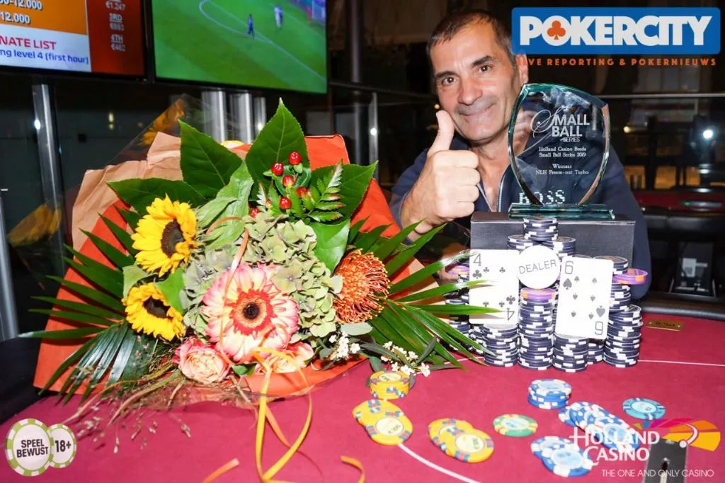 Winnaar €150 NLHE Freeze-out Turbo: Binak Sinanaj | 2019/10 - Breda Small Ball Series - €150 NLHE Freeze-out Turbo