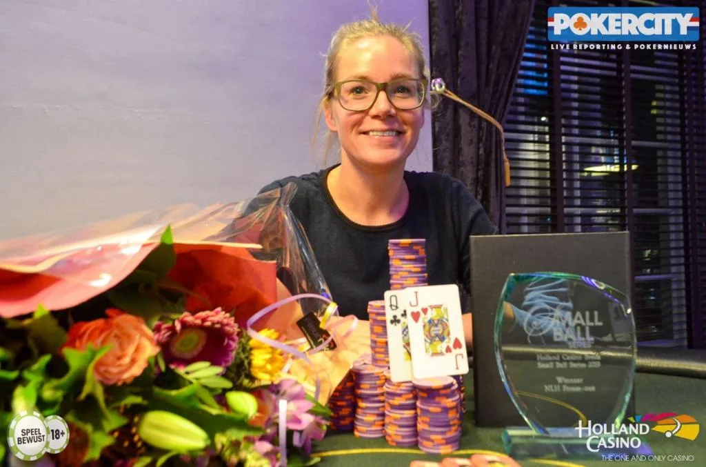 Winnaar €200 NLHE Freeze-out: Jasmin van Eenenaam | 2019/10 - Breda Small Ball Series - €200 NLHE Freeze-out
