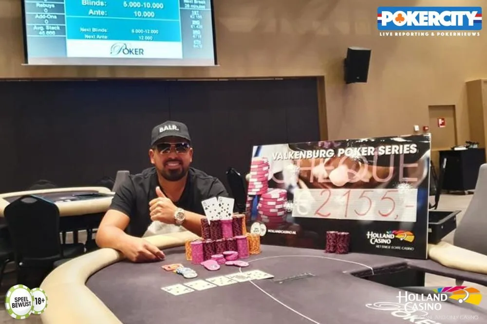 Taoufik Ahkim | 2019/10 - Valkenburg Poker Series - €200 NLH Hyper Turbo 6-max Freeze out