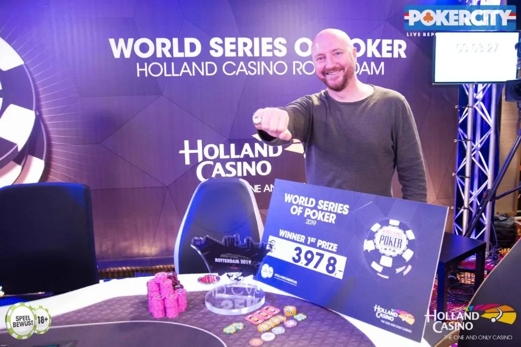 Danny Koehoorn | 2019/11 - WSOP Circuit Rotterdam - €275 NLHE Bounty Turbo