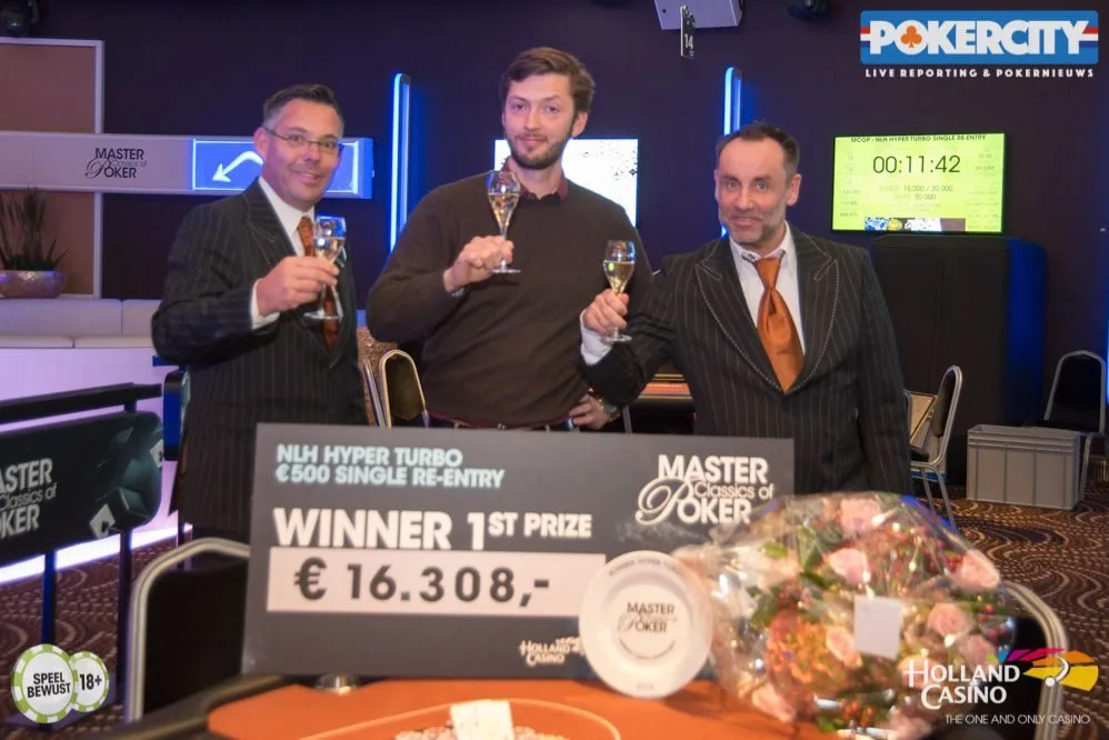 © 2026 Pokercity | Koen Dinneweth | 2019/11 - Master Classics of Poker - #H5 - €550 NLH Hyper Turbo Koen Dinneweth | 2019/11 - Master Classics of Poker - #H5 - €550 NLH Hyper Turbo