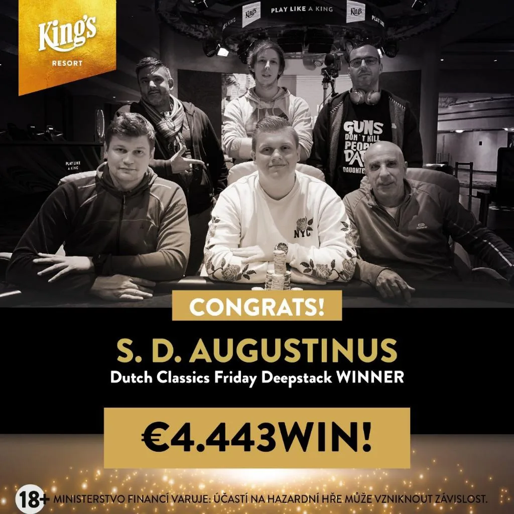 © 2026 Pokercity | 2019/01 - Dutch Classics - €100 Dutch Classics Friday DeepStack 2019/01 - Dutch Classics - €100 Dutch Classics Friday DeepStack