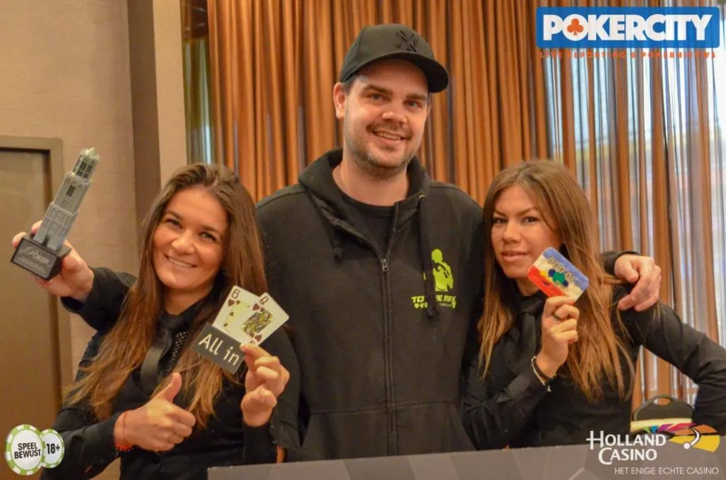 Winnaar €330 Freeze-out: Mark Roovers | 2019/01 - Utrecht Poker Series - €330 Freeze-out