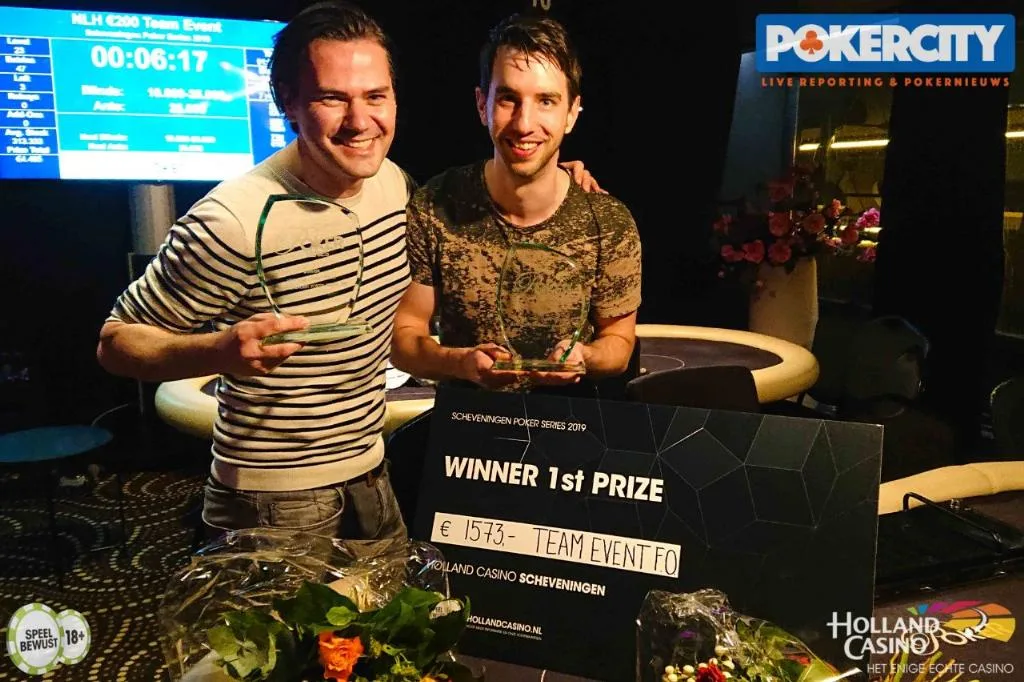 © 2026 Pokercity | 2019/02 - Scheveningen Poker Series - €220 NLHE Team Event 2019/02 - Scheveningen Poker Series - €220 NLHE Team Event
