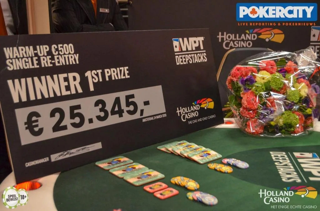 2019/03 - World Poker Tour DeepStacks Amsterdam - €560 NLHE Warm-Up