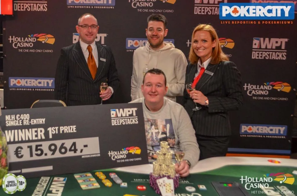 Jeffrey Brouwer | 2019/03 - World Poker Tour DeepStacks Amsterdam - €450 NLHE Single Re-entry