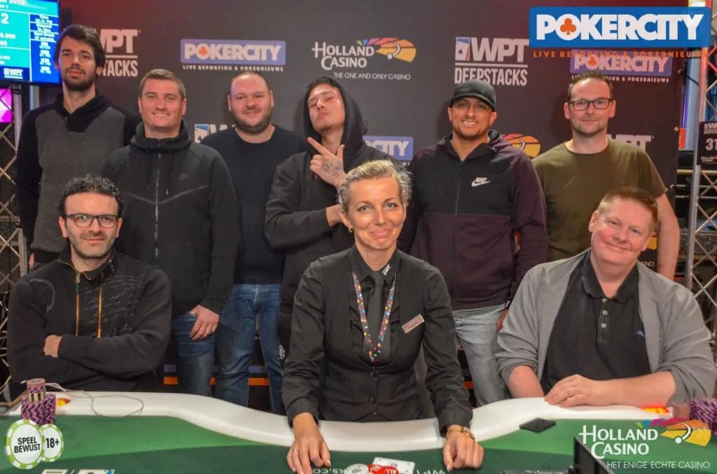 Finaletafel €670 NLHE Freeze-out | 2019/03 - World Poker Tour DeepStacks Amsterdam - €670 NLHE Freeze-out