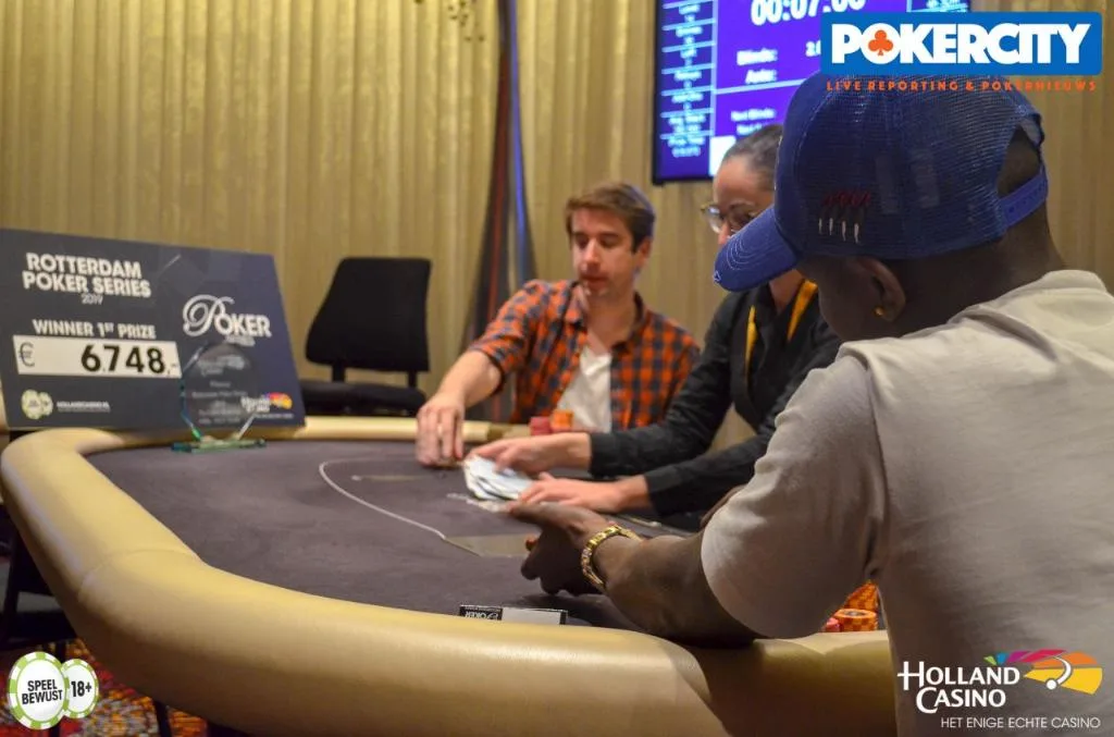 © 2026 Pokercity | Heads-up: Marcel Goldenbelt vs Royston Drenthe | 2019/04 - Rotterdam Poker Series - €980 NLH PKO 8-Max Turbo Re-entry Heads-up: Marcel Goldenbelt vs Royston Drenthe | 2019/04 - Rotterdam Poker Series - €980 NLH PKO 8-Max Turbo Re-entry
