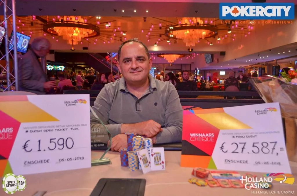2019/04 - Enschede Poker Series - €550 NLHE Main Event