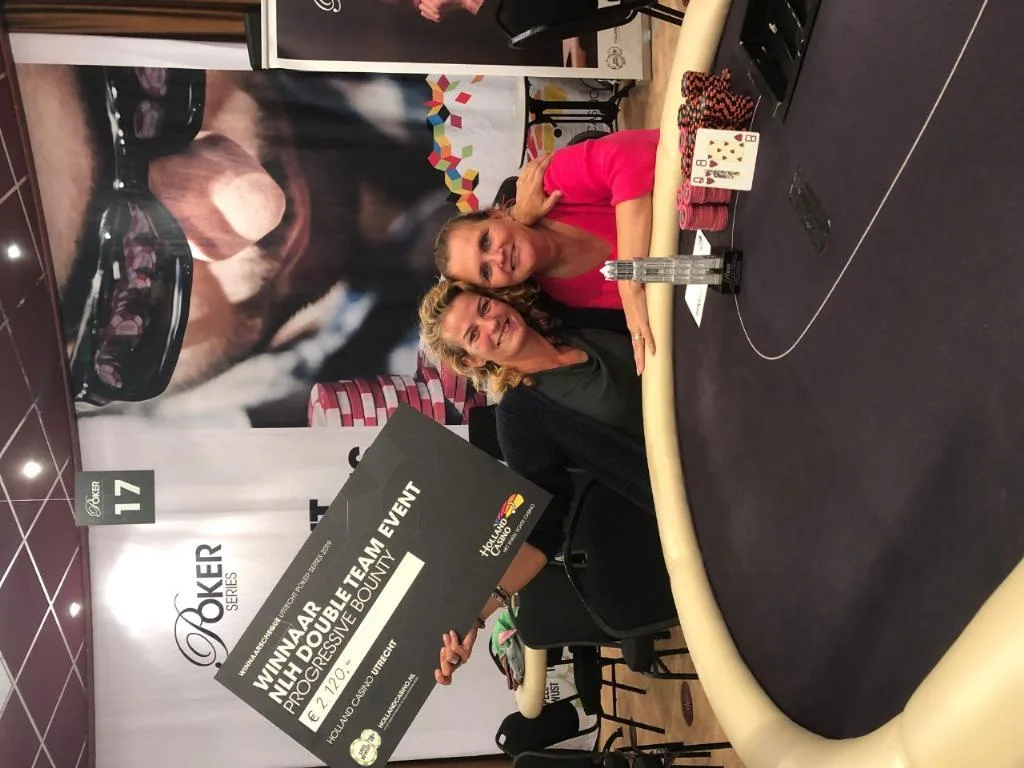© 2026 Pokercity | 2019/09 - Utrecht Poker Series - € 460 NLHE Double Team Event 2019/09 - Utrecht Poker Series - € 460 NLHE Double Team Event