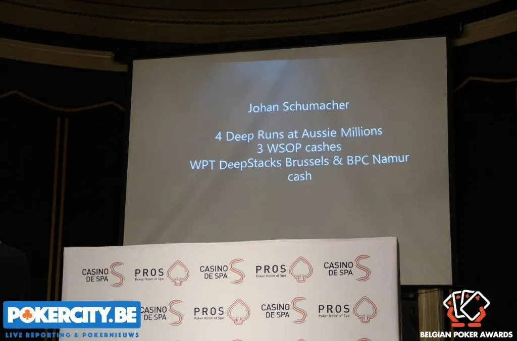 2019/04 - Belgian Poker Awards - € 1.100 Super Star Championship 50.000€ GTD