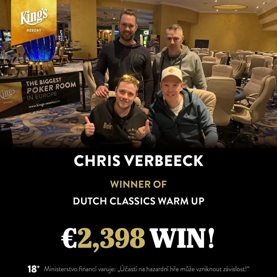 Chris Verbeeck | 2020/01 - Dutch Classics - #1 - €80 NLH Warm-Up