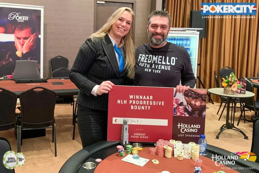 Sergio Benso | 2020/01 - Utrecht Poker Series - #2 - €450 NLHE Progressive Bounty