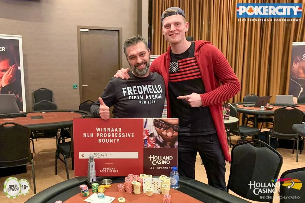 Sergio Benso | 2020/01 - Utrecht Poker Series - #2 - €450 NLHE Progressive Bounty