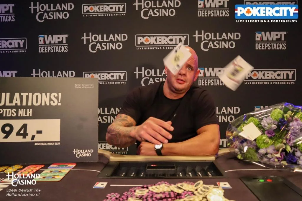 Gert Jan Albers | 2020/03 - WPT DeepStacks Amsterdam - #4 - €560 NLH Single Re-entry