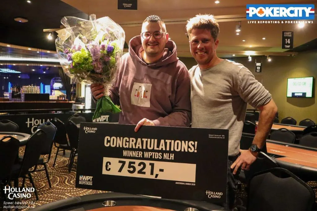 © 2026 Pokercity | Tim de Haas & Jasper Wetemans | 2020/03 - WPT DeepStacks Amsterdam - #H4 - €330 NLH Hyper Tim de Haas & Jasper Wetemans | 2020/03 - WPT DeepStacks Amsterdam - #H4 - €330 NLH Hyper