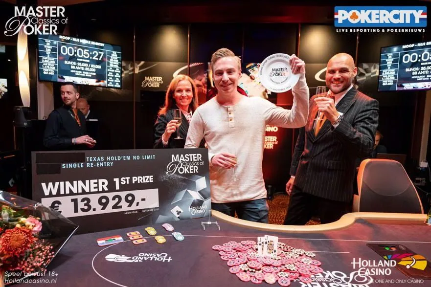 Jasper Wagemakers | 2021/11 - Master Classics of Poker - #3 - €330 NLHE Single Re-entry