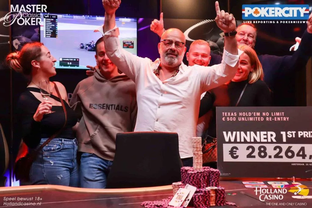 Frank Koomen | 2021/11 - Master Classics of Poker - #6 - €550 NLHE Re-entry