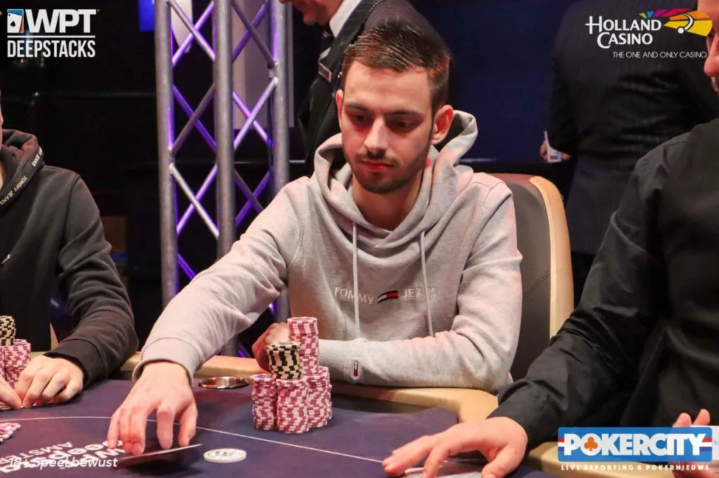 © 2026 Pokercity | Jordy Engelen | 2022/03 - WPT DeepStacks Amsterdam - #2 - €560 NLHE Single Re-entry Jordy Engelen | 2022/03 - WPT DeepStacks Amsterdam - #2 - €560 NLHE Single Re-entry