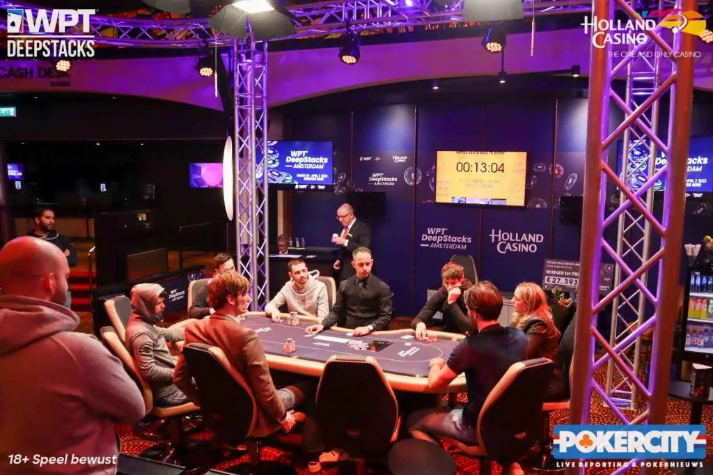 Finaletafel €560 NLHE Single Re-entry | 2022/03 - WPT DeepStacks Amsterdam - #2 - €560 NLHE Single Re-entry