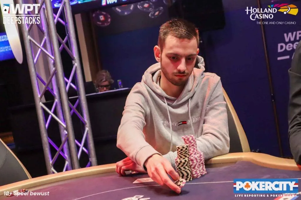© 2026 Pokercity | Jordy Engelen | 2022/03 - WPT DeepStacks Amsterdam - #2 - €560 NLHE Single Re-entry Jordy Engelen | 2022/03 - WPT DeepStacks Amsterdam - #2 - €560 NLHE Single Re-entry