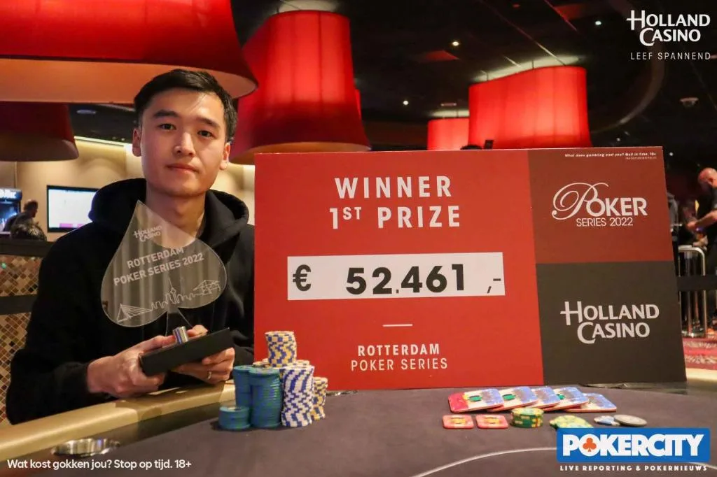 Joey Cheung | 2022/04 - Rotterdam Poker Series - #3 - €770 NLHE Main Event