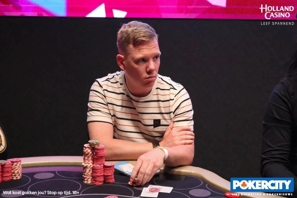 © 2026 Pokercity | Jeroen Braad | 2022/05 - WSOP Circuit Venlo - #3 - €450 NLHE The Weekender Jeroen Braad | 2022/05 - WSOP Circuit Venlo - #3 - €450 NLHE The Weekender