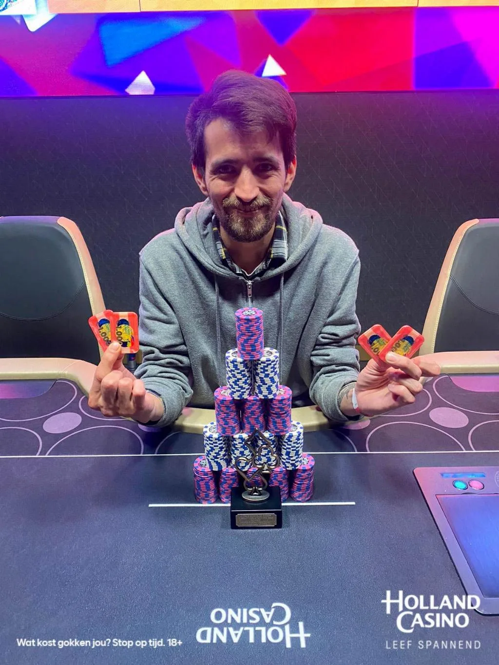 © 2026 Pokercity | Winnaar #9 - €230 Hyper Turbo Freeze out: Claudio Sala | 2022/05 - WSOP Circuit Venlo - #9 - €230 Hyper Turbo Freeze out Winnaar #9 - €230 Hyper Turbo Freeze out: Claudio Sala | 2022/05 - WSOP Circuit Venlo - #9 - €230 Hyper Turbo Freeze out