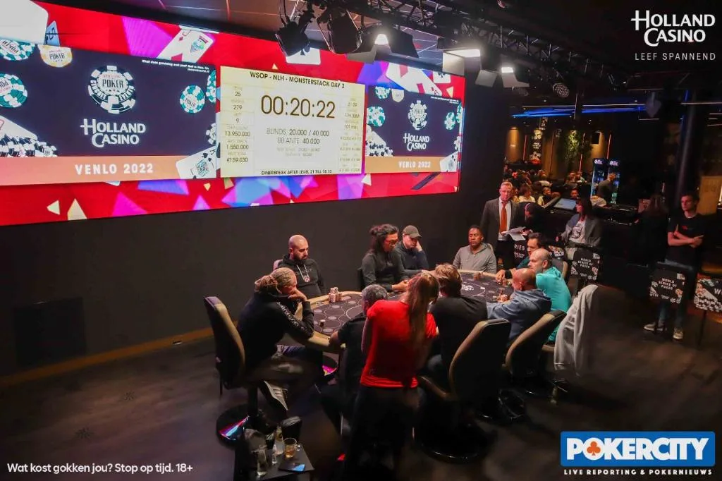 Finaletafel €670 Monster Stack | 2022/05 - WSOP Circuit Venlo - #10 - €670 Monster Stack