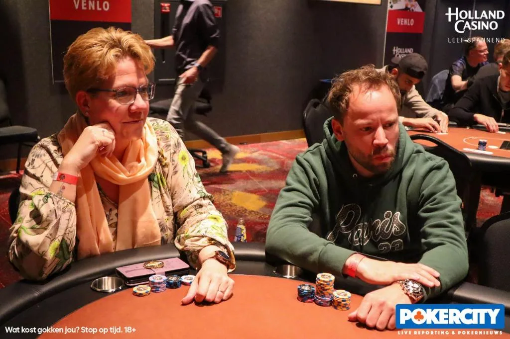PokerCity Leaguers Sandra van Eijk en Ron Lemmens | 2022/05 - WSOP Circuit Venlo - #12 - €1.100 Main Event (€500k GTD)