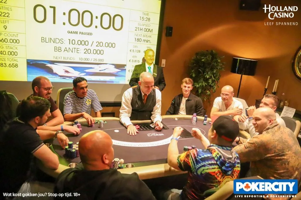 Finaletafel €450 Main Event Leeuwarden Poker Series | 2022/07 - Leeuwarden Poker Series - €450 NLH Main Event