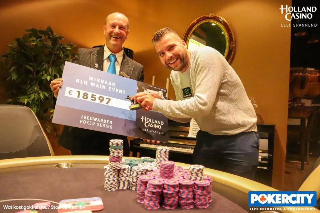 Winnaar €450 NLH Main Event: Patrick van Dijk | 2022/07 - Leeuwarden Poker Series - €450 NLH Main Event