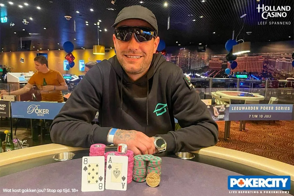 Dick Spiegelberg | 2022/07 - Leeuwarden Poker Series - €340 NLH Single Re-entry